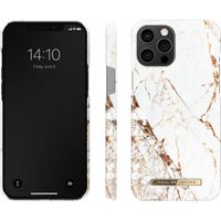 iDeal of Sweden Coque Fashion Apple iPhone 12 Pro Max - Carrara Gold
