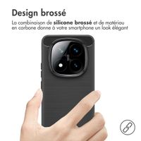 imoshion Coque Brushed Xiaomi Redmi Note 14 Pro Plus (5G) - Noir