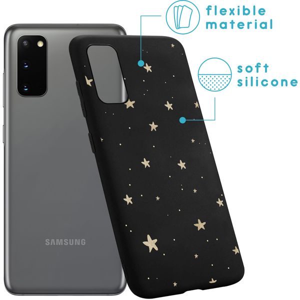 imoshion Coque Design Samsung Galaxy S20 - Etoiles / Noir