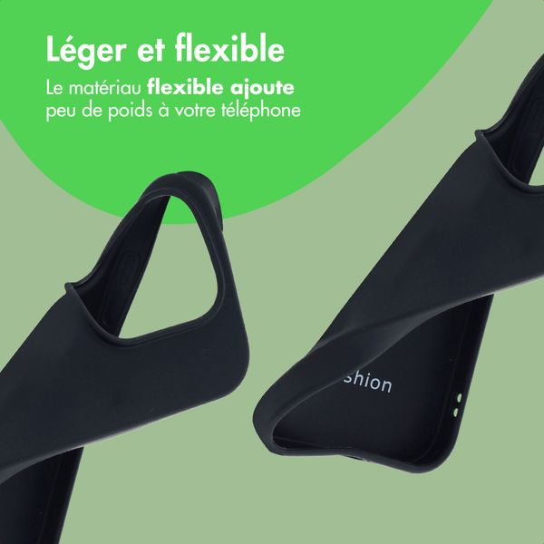 imoshion Coque Couleur Xiaomi 15T - Noir
