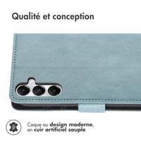 imoshion Étui de télephone portefeuille Samsung Galaxy S25 Plus - Bleu clair
