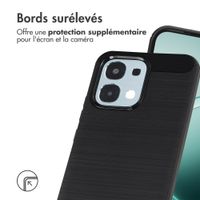 imoshion Coque Brushed Oppo A6 Pro (5G) - Noir