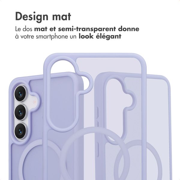 imoshion Coque Color Guard avec MagSafe Samsung Galaxy S25 FE - Lila / Lilac