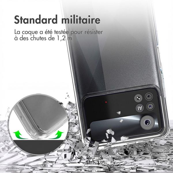 Accezz Coque Xtreme Impact Xiaomi Poco X4 Pro 5G - Transparent
