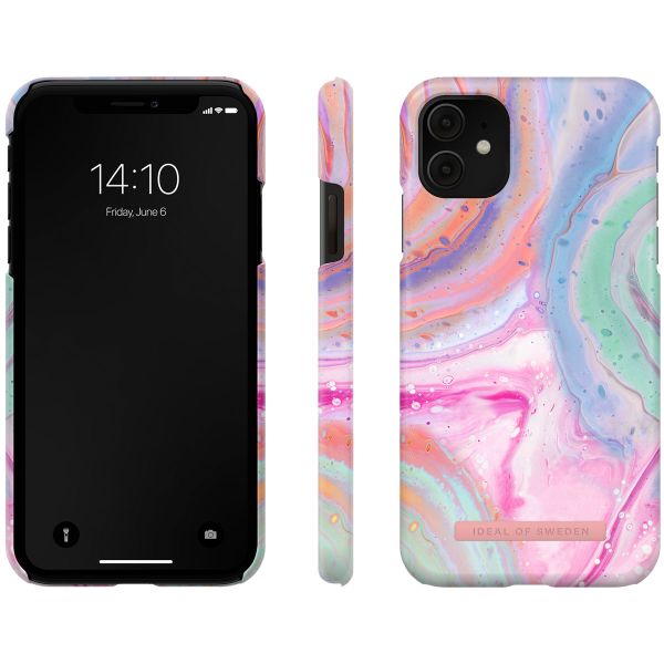 iDeal of Sweden Coque Fashion iPhone 11 / Xr - Pastel Marble