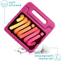 imoshion Coque kidsproof avec poignée Apple iPad Mini 7 (2024) / iPad Mini 6 (2021) - Rose