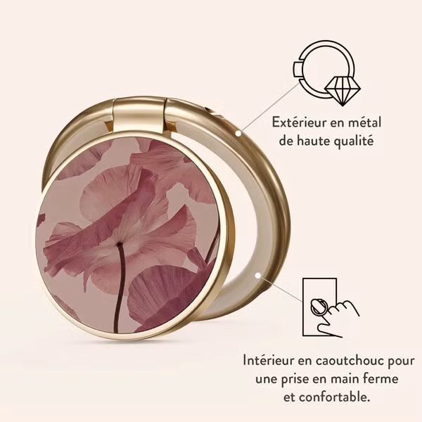 Burga Ringholder Gold - Bague téléphone - Tender Kiss