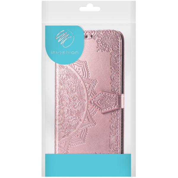 imoshion Etui de télephone Mandala Xiaomi Poco X3 (Pro) - Rose Doré