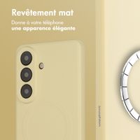 imoshion Coque Couleur avec MagSafe Samsung Galaxy S26 Plus - Vanilla