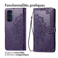 imoshion Etui de télephone Mandala Samsung Galaxy A16 - Violet