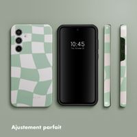 Selencia Coque arrière Vivid Samsung Galaxy A55 - Groovy Sage Green