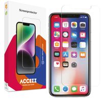 Accezz Protection d'écran en verre trempé Apple iPhone 11 Pro / Xs / X