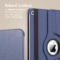 imoshion Coque tablette rotatif à 360° iPad Air 2 (2014) / Air 1 (2013) - Bleu foncé