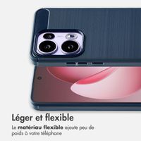 imoshion Coque Brushed Oppo Reno 13 Pro - Bleu foncé