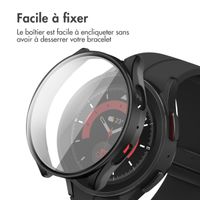 imoshion Coque rigide à couverture complète Samsung Galaxy Watch 5 - 40 mm - Noir