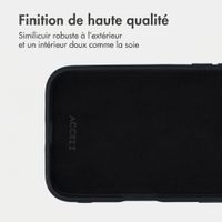 Accezz Coque arrière Edge avec MagSafe Apple iPhone 17 - Noir