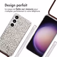imoshion Coque Design avec cordon Samsung Galaxy S23 - Desert Dots