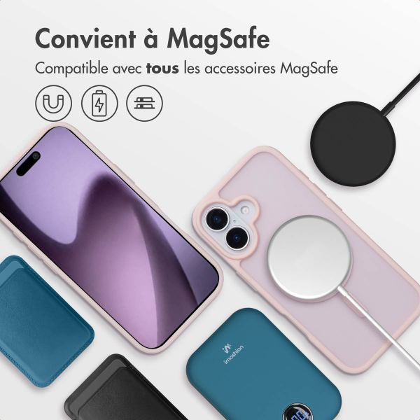 imoshion Coque Color Guard avec MagSafe Apple iPhone 17 - Rose clair