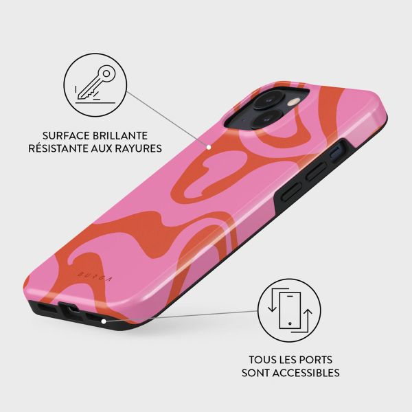 Burga Coque arrière Tough iPhone 14 - Ride the Wave