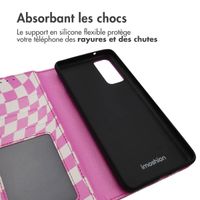 imoshion ﻿Étui de téléphone portefeuille Design Samsung Galaxy S20 FE - Retro Pink