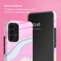 Selencia Coque arrière Vivid Samsung Galaxy A53 - Pastel Lipstick Marble