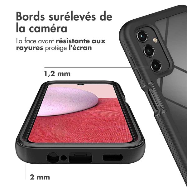 imoshion Coque 360° Full Protective Samsung Galaxy A14 (5G/4G) - Noir