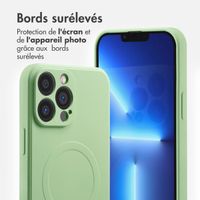 imoshion Coque Couleur avec MagSafe iPhone 13 Pro Max - Vert