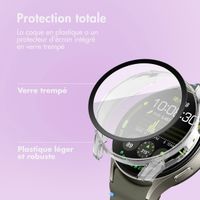 imoshion Coque rigide à couverture complète Samsung Galaxy Watch 7 - 44 mm - Transparent