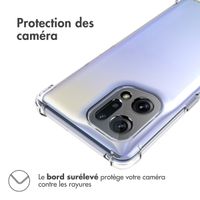 imoshion Shockproof Case Oppo Find X5 (5G) - Transparent