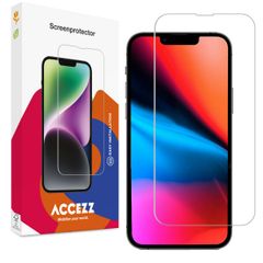 Accezz Protection d'écran en verre trempé Apple iPhone 13 Pro Max / 14 Plus