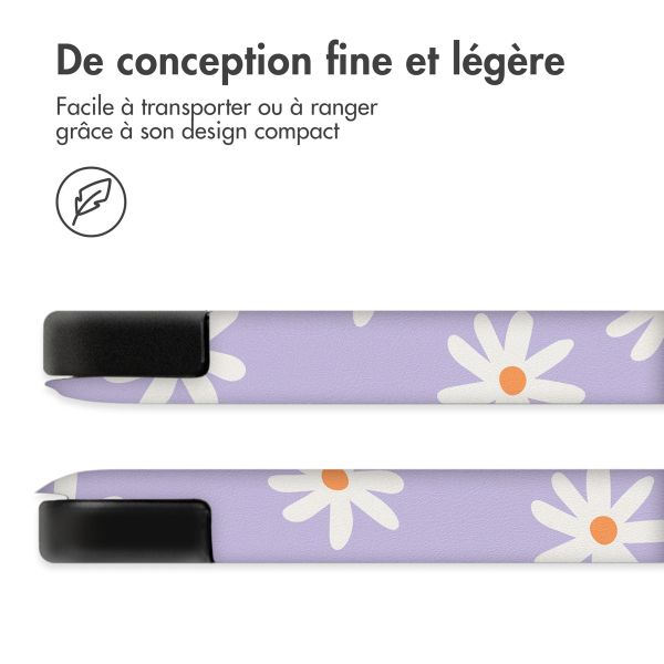 imoshion Coque tablette Design Trifold Samsung Galaxy Tab A11 Plus / A9 Plus - Flowers Distance