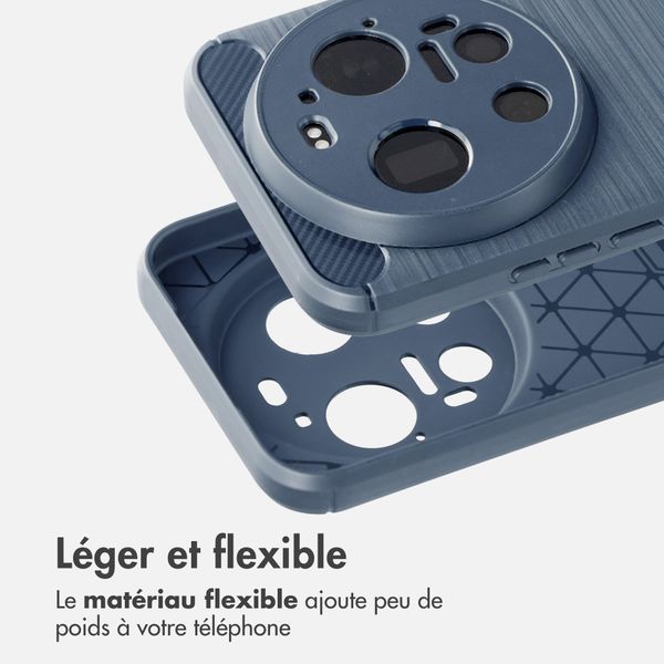 imoshion Coque Brushed Xiaomi 17 Ultra - Bleu foncé