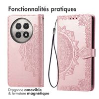 imoshion Etui de télephone Mandala OnePlus 13R - Rose Doré