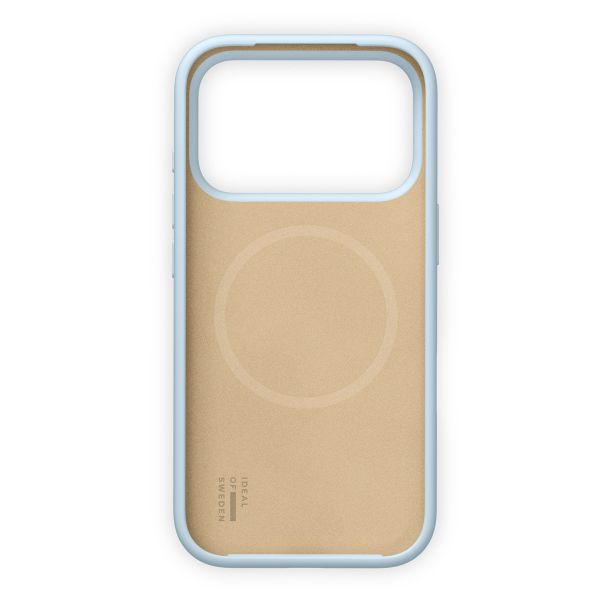 iDeal of Sweden Coque en silicone avec MagSafe Apple iPhone 17 Pro Max - Light Blue