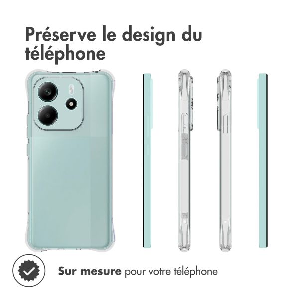 imoshion Shockproof Case Xiaomi Redmi Note 14 (4G) - Transparent