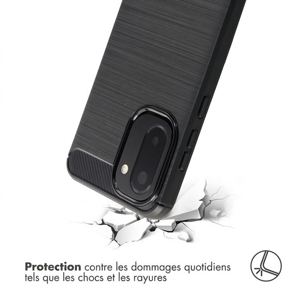 imoshion Coque Brushed OnePlus 15R - Noir