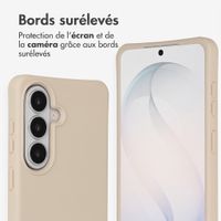 imoshion Coque arrière Color avec cordon amovible et MagSafe Samsung Galaxy S26 - Nude