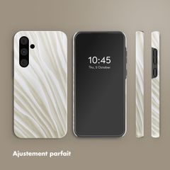 Selencia Coque arrière Vivid Samsung Galaxy A55 - Nature Light Brown