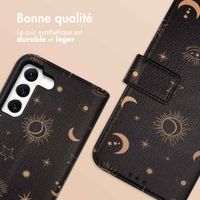 imoshion Étui de télephone portefeuille Design Samsung Galaxy S22 - Sky Black