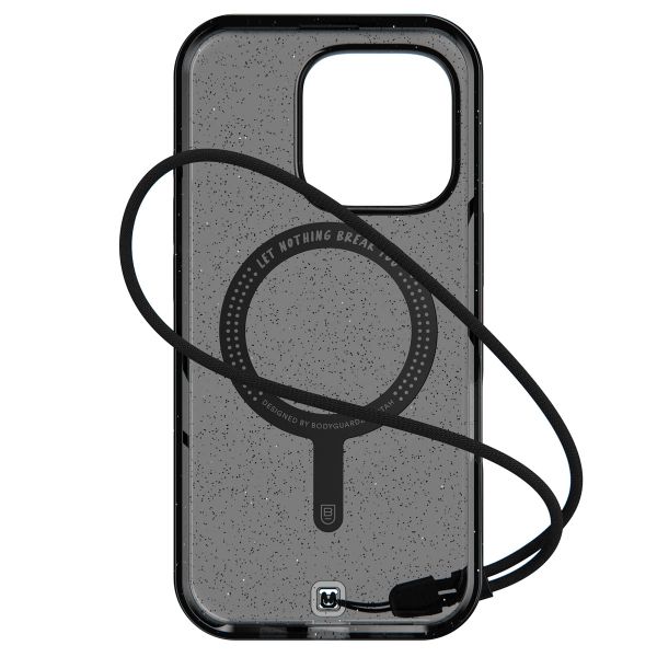 BodyGuardz Coque Carve MagSafe Apple iPhone 16 Pro - Glitter Noir