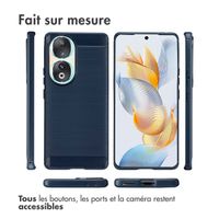 imoshion Coque Brushed Honor 90 - Bleu foncé