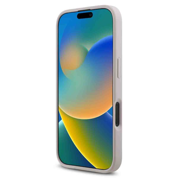 Guess Coque 4G Metal Logo MagSafe Apple iPhone 16 - Rose