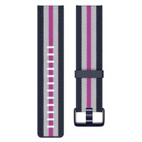 Fitbit Bracelet Woven Fitbit Versa / Versa 2 / Versa Lite - Taille L - Navy / Mulberry