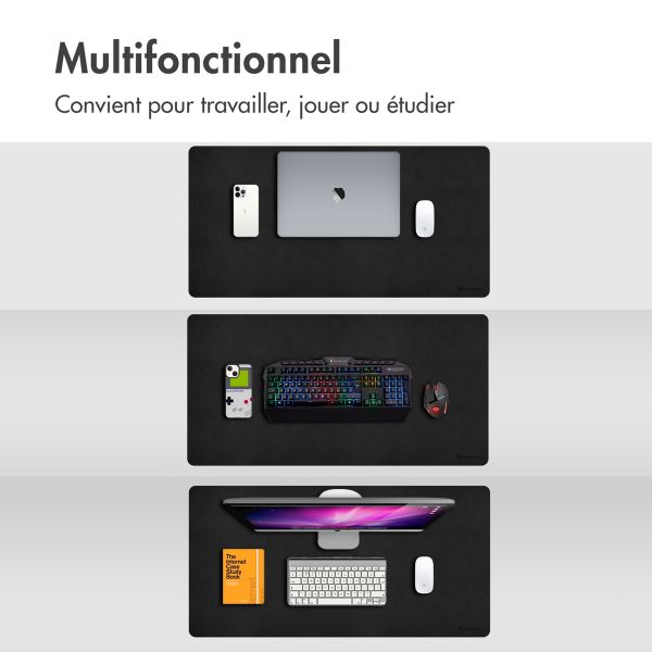 imoshion Le sous-main Desk 90 x 45 cm - M - Noir