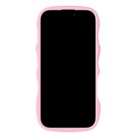 Holdit Coque Wavy Apple iPhone 17 - Transparent / Pink