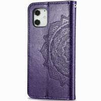 Etui de téléphone portefeuille Mandala iPhone 12 Mini