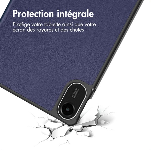 imoshion Coque tablette Trifold Xiaomi Redmi Pad 2 - Bleu foncé