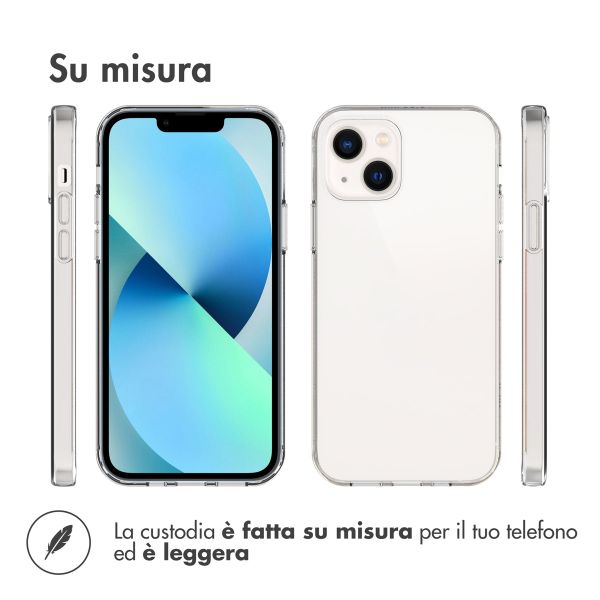 Accezz Coque Clear Apple iPhone 13 - Transparent