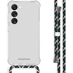 imoshion Coque avec dragonne Samsung Galaxy S23 - Green Multi Color