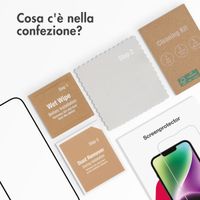Accezz Protection d'écran en verre trempé Full Cover Apple iPhone 15 Pro
